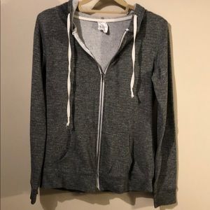 Casual Zip Up Hoodie